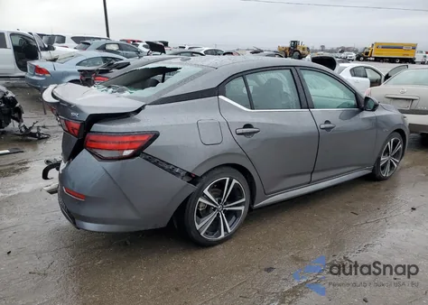 2021 Nissan Sentra Sr из США, поврежденный, VIN 3N1AB8DV3MY283351